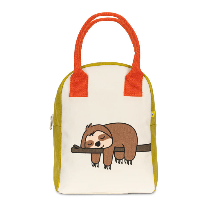 Fluf Zipper Lunch Bag (Sloth)
