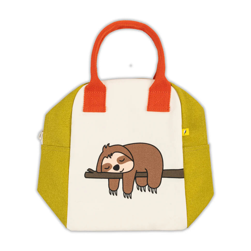 Fluf Zipper Lunch Bag (Sloth)