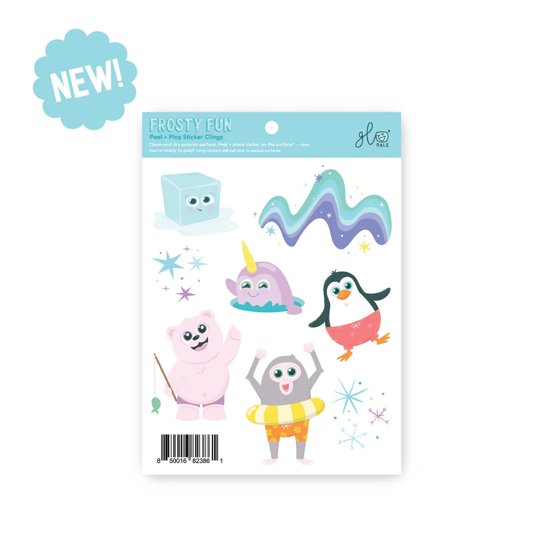 Glo Pals Peel & Play Stickers (Frosty Fun)