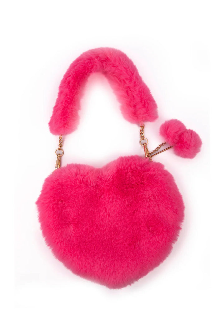Great Pretenders Purse (Pinky Promise Furry Fuchsia)