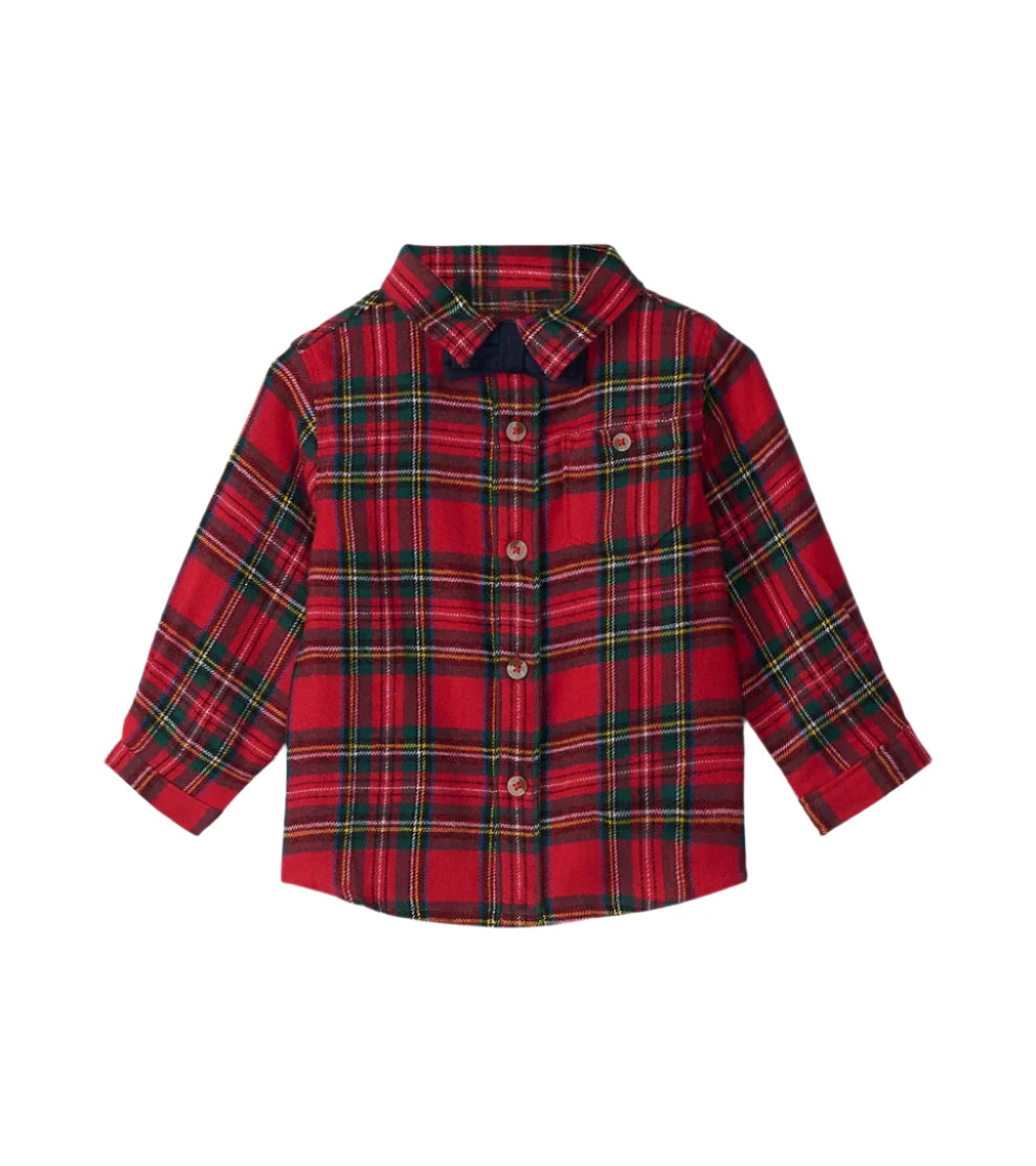 Hatley Button Down Shirt (Red Plaid) FINAL SALE