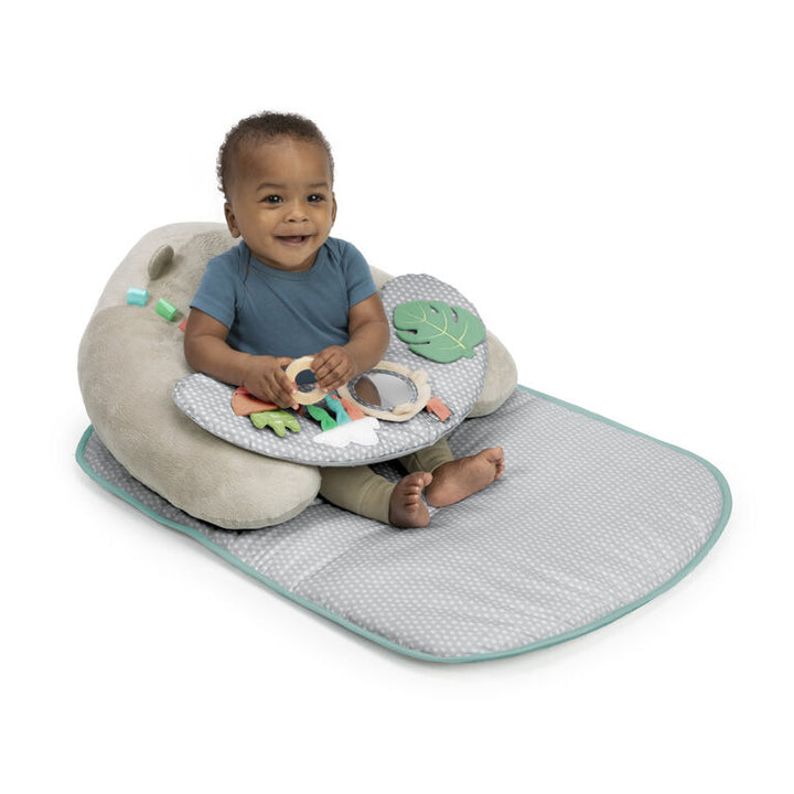 Ingenuity Calm Cozy Prop 4-in-1 Sit Up & Prop Activity Mat (Nate)