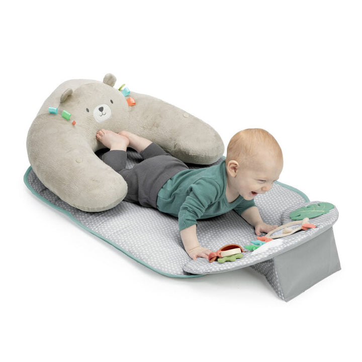 Ingenuity Calm Cozy Prop 4-in-1 Sit Up & Prop Activity Mat (Nate)