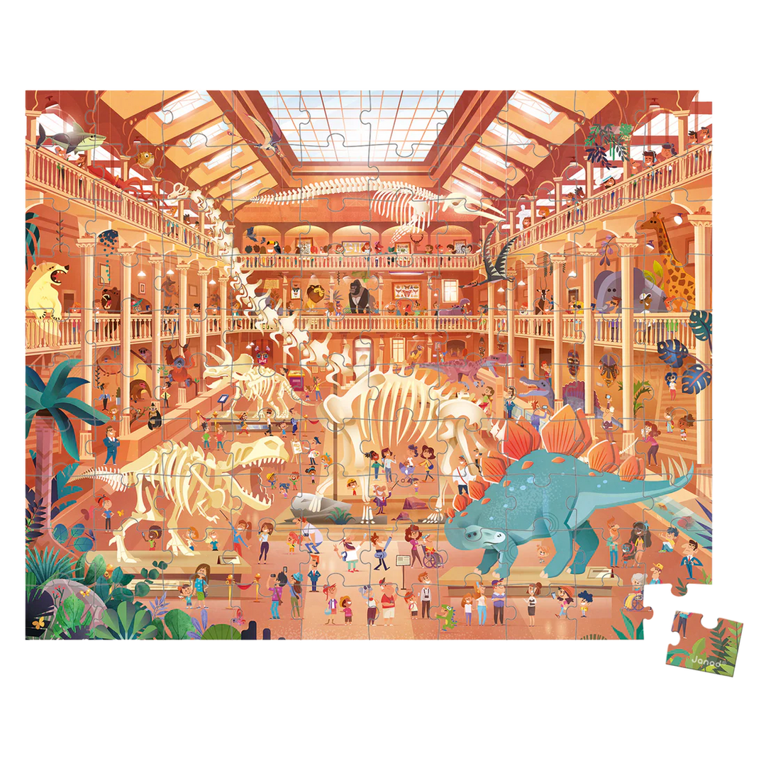 Janod 100 Piece Puzzle (Natural History Museum)