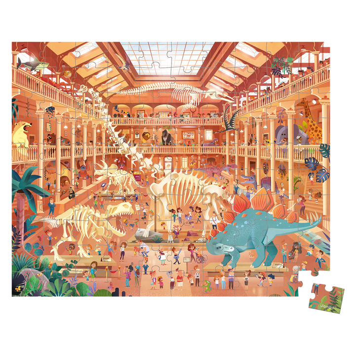 Janod 100 Piece Puzzle (Natural History Museum)