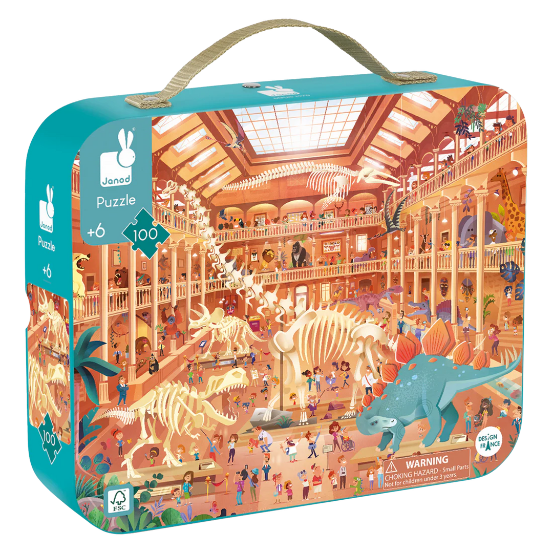 Janod 100 Piece Puzzle (Natural History Museum)