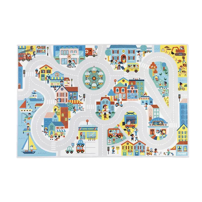 Janod Cross Roads Play Mat (City)