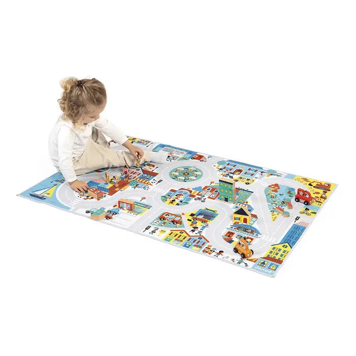 Janod Cross Roads Play Mat (City)