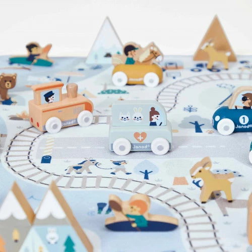 Janod Cross Roads Vehicle (Countryside Horse Rider)