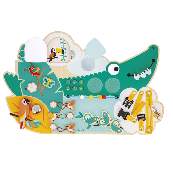 Janod Tropik Activity Board (Crocodile)