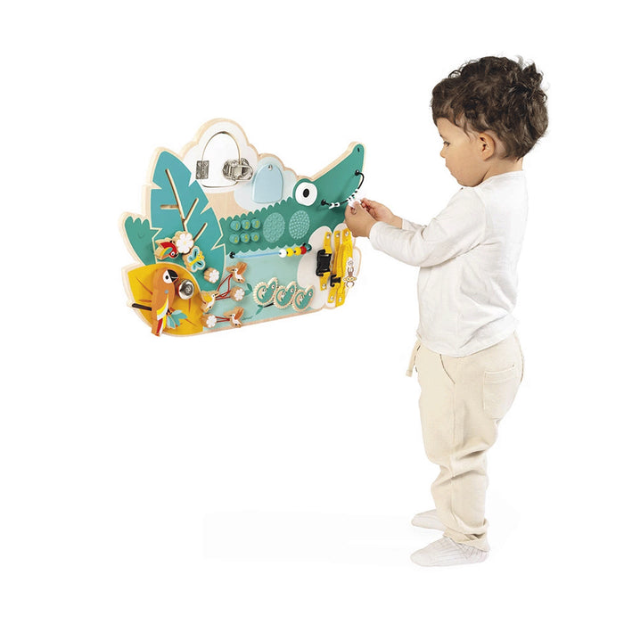 Janod Tropik Activity Board (Crocodile)