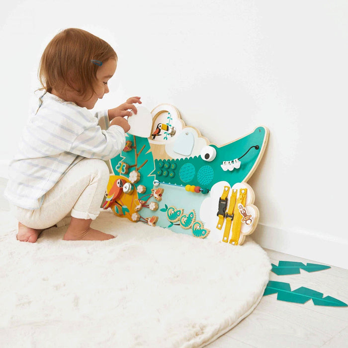 Janod Tropik Activity Board (Crocodile)