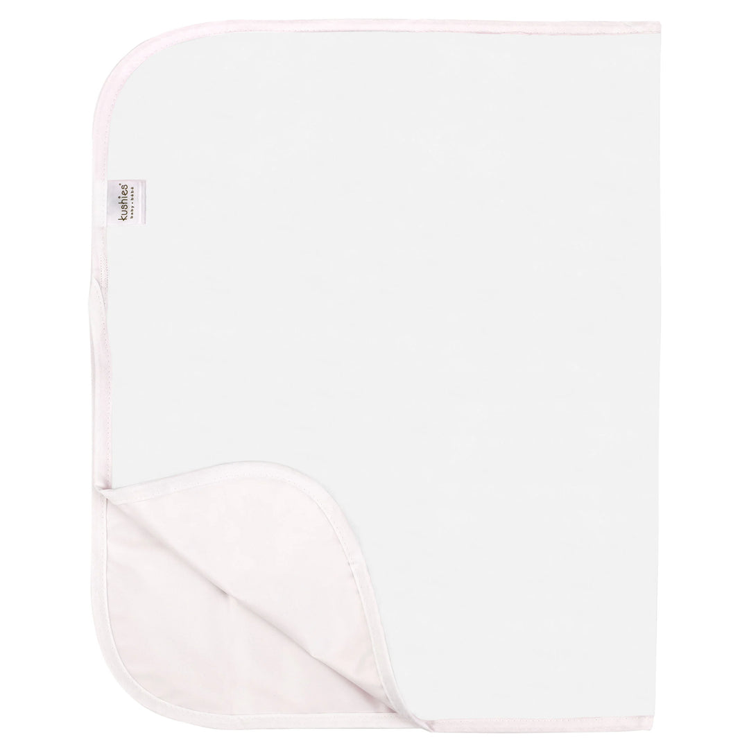 Kushies Organic Jersey Portable Change Pad (White)
