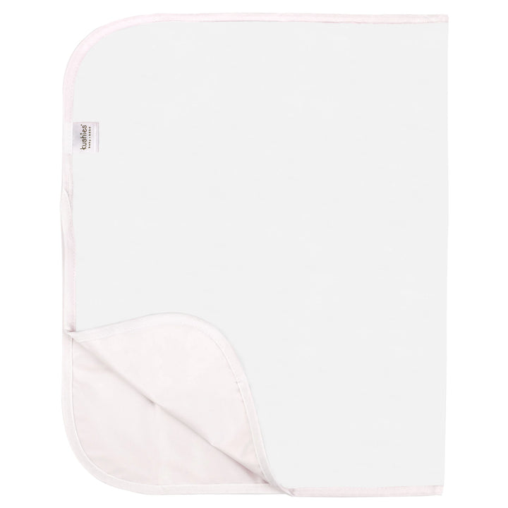 Kushies Organic Jersey Portable Change Pad (White)