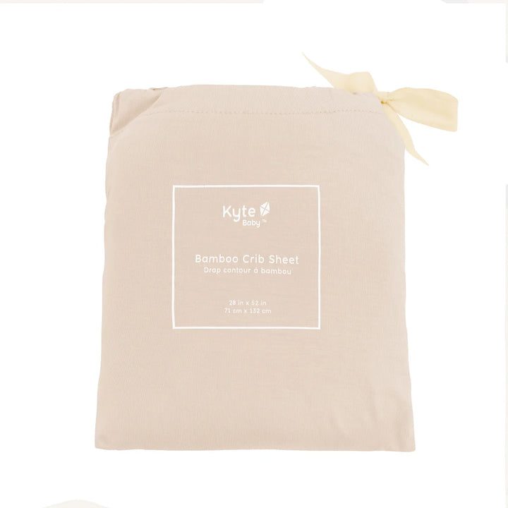 Kyte Baby Crib Sheet (Bisque)