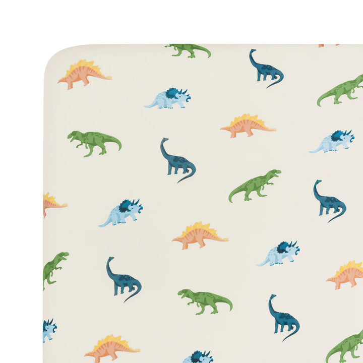 Kyte Baby Crib Sheet (Ecru Roar)