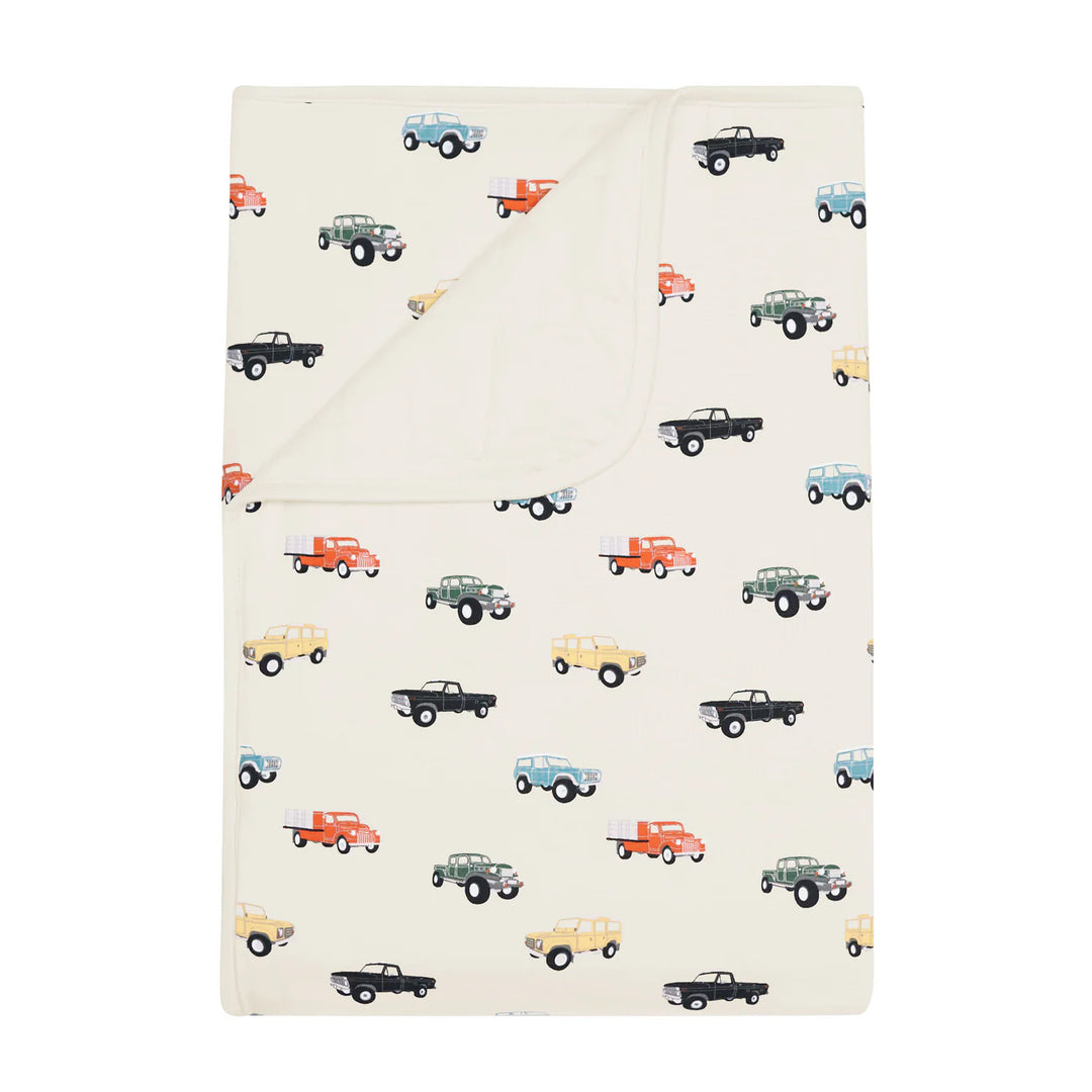 Kyte Baby Toddler Blanket 1 TOG (Vintage Truck)