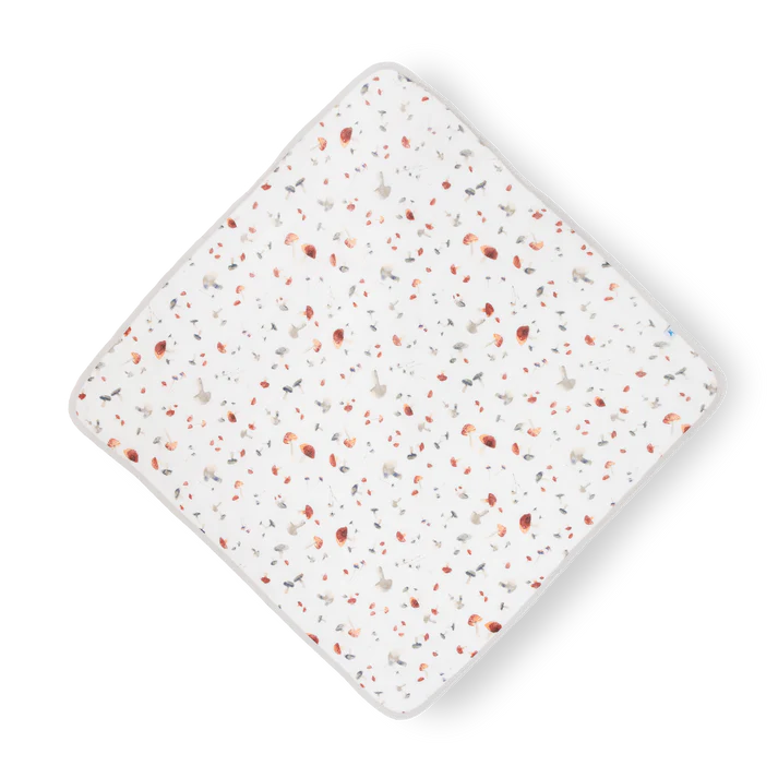 Little Unicorn Infant Hooded Towel (Mushrooms)