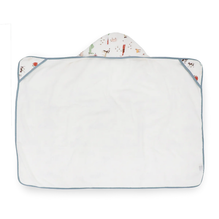 Little Unicorn Toddler Hooded Towel (Farmyard)