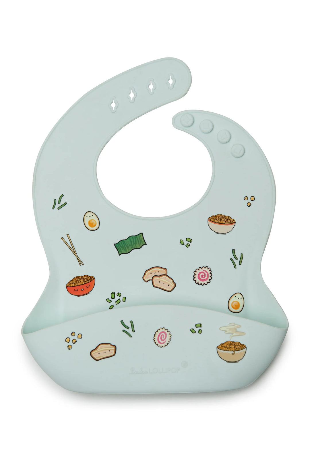 LouLou LOLLIPOP Silicone Bib (Ramen)