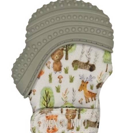 Malarkey Kids Munch Mitt (Grey Woodland)