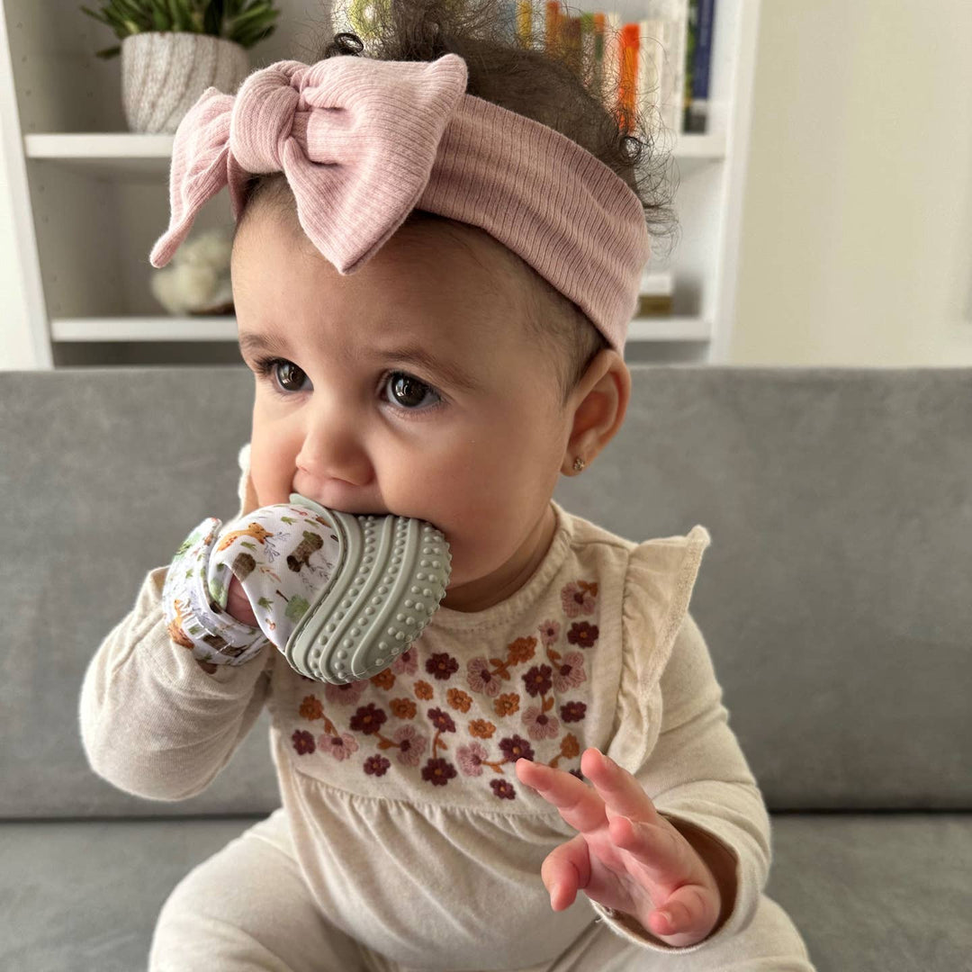 Malarkey Kids Munch Mitt (Grey Woodland)