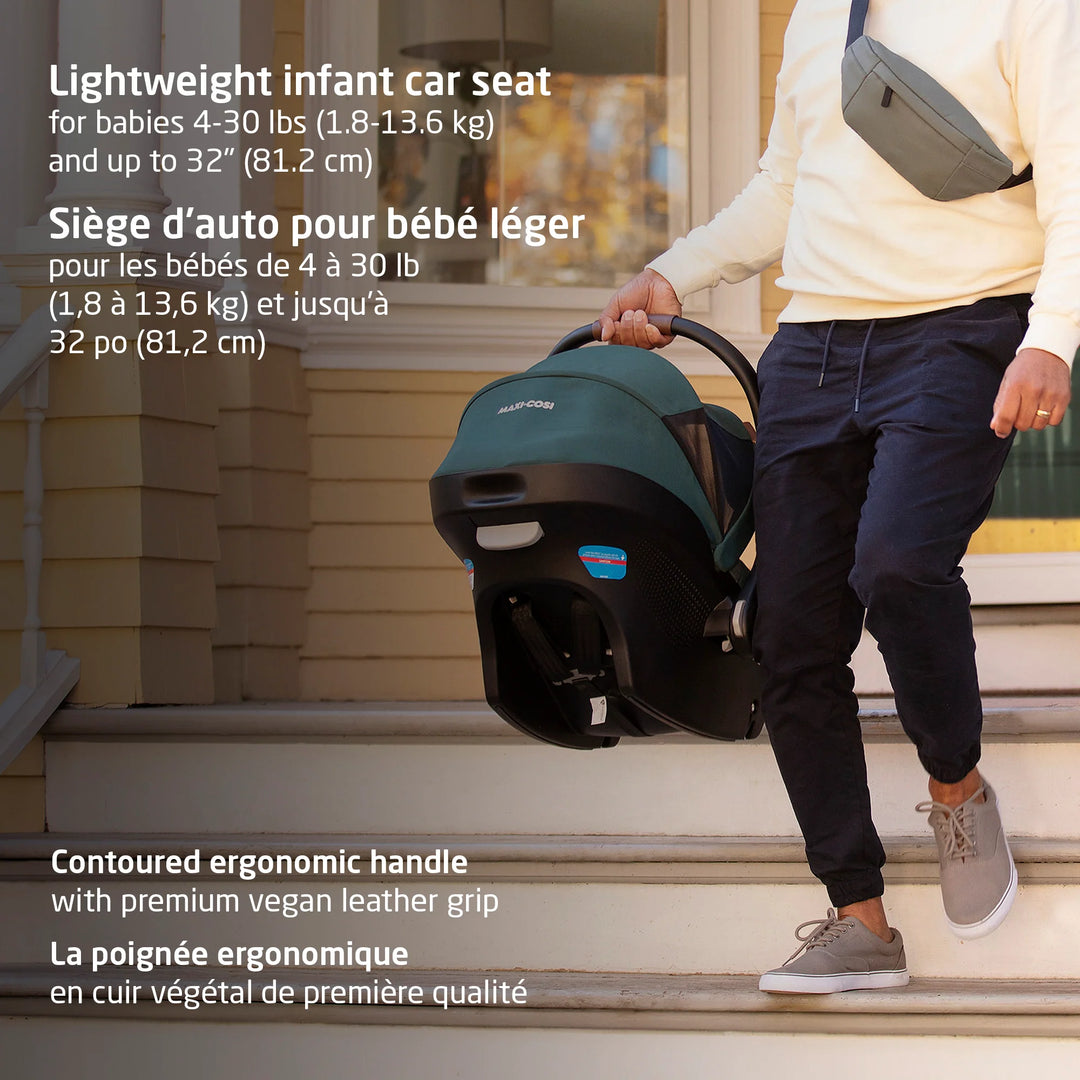 Maxi Cosi Mico Luxe+ Infant Car Seat (Select Grey)