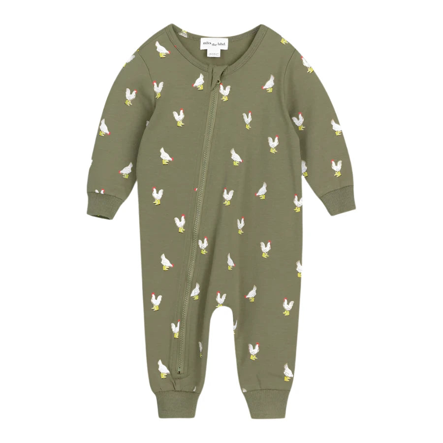 Miles 10N01 Coverall Green