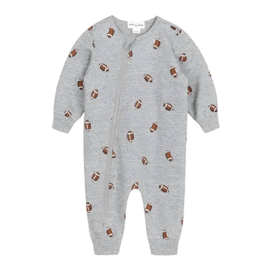 Miles 11N03 Coverall Heather Grey