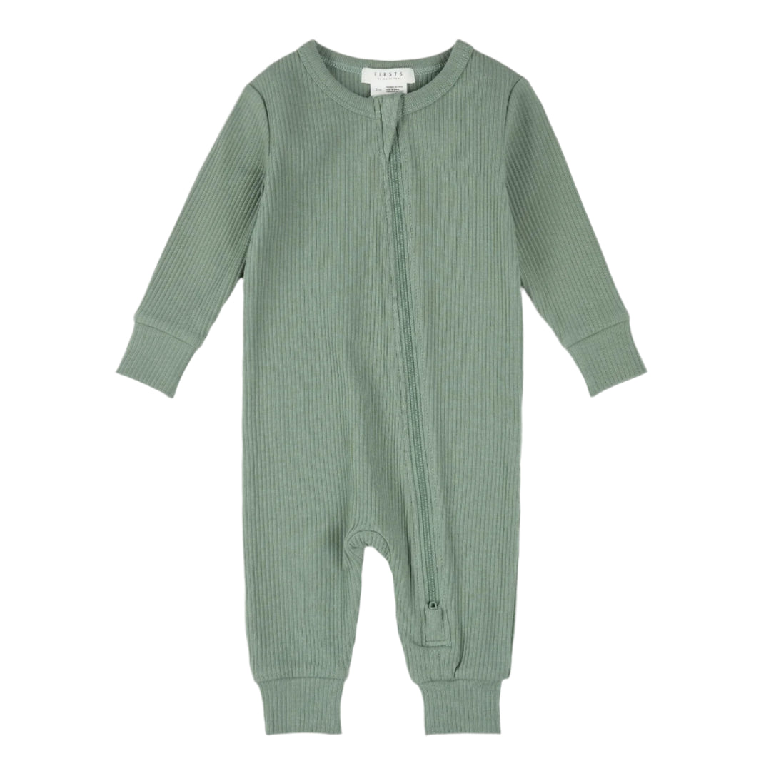 Petit Lem 35Q03 Modal Ribbed Sleeper (Laurel)