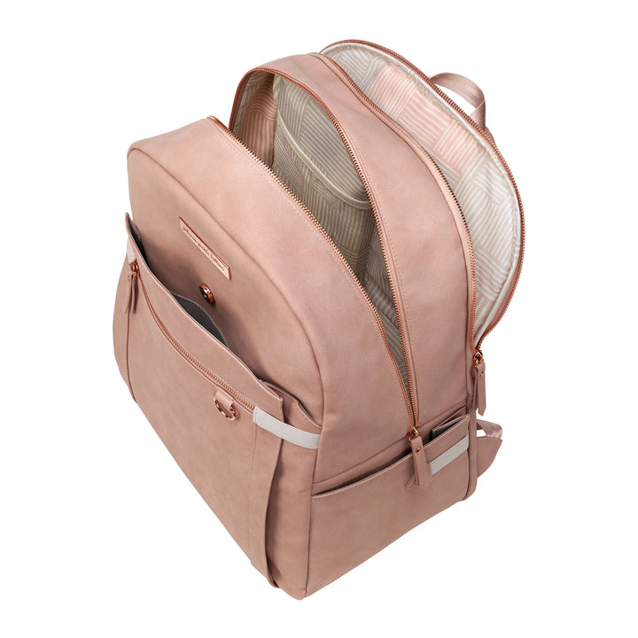 Petunia Pickle Bottom 2-in-1 Provisions Backpack (Toffee Rose)