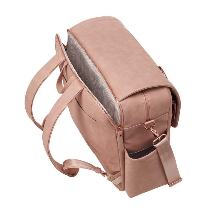 Petunia Pickle Bottom Boxy Backpack Deluxe (Toffee Rose)