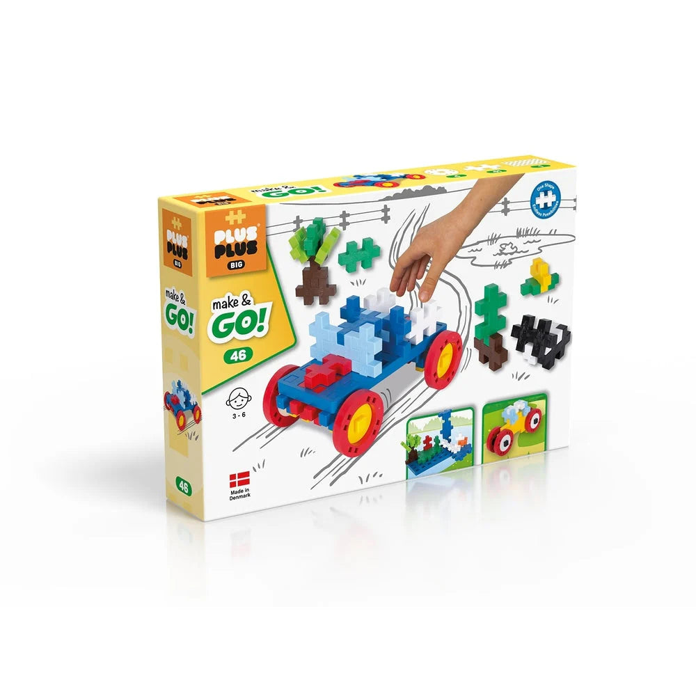 Plus Plus Big Basic 46-Piece Set (Make & Go!)