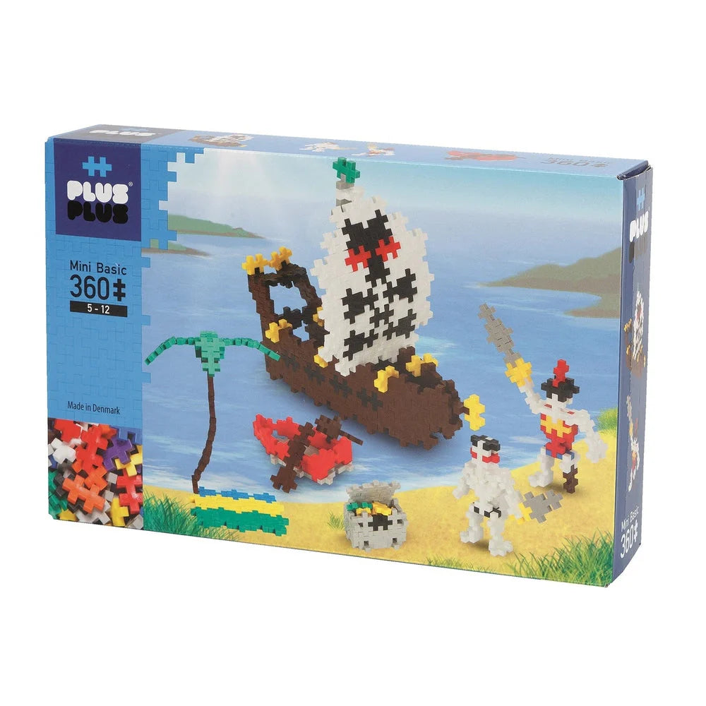 Plus Plus Mini Basic 360-Piece Set (Pirates)