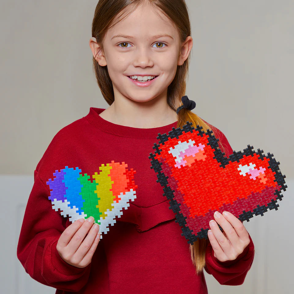 Plus-Plus Puzzle By Number 250-piece (Hearts)