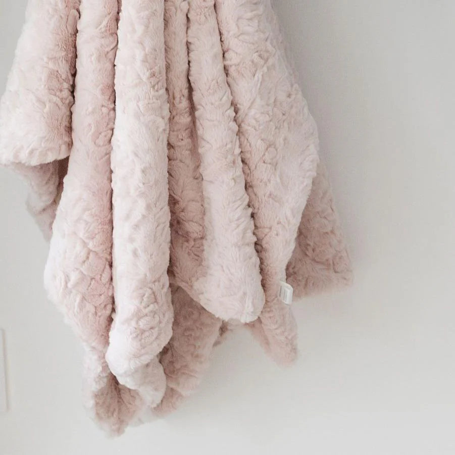 Saranoni Dream Receiving Blanket (Blush)