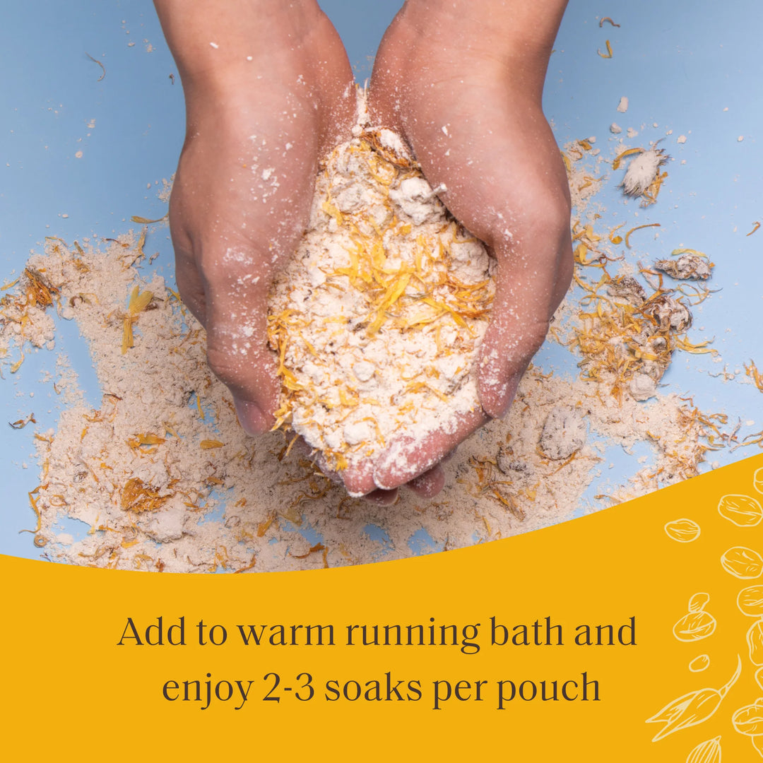 Satya Calendula Flower Oat Bath (100g)
