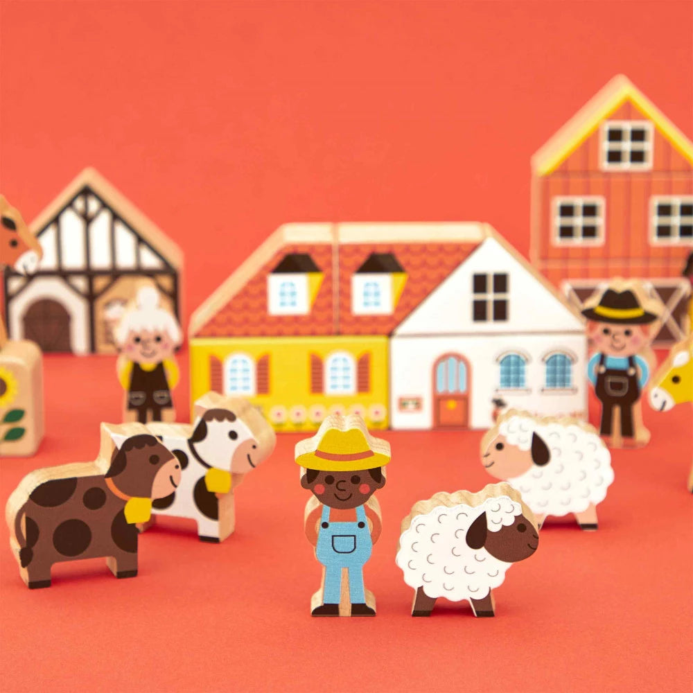 Janod Cross Roads Blocks (Countryside)