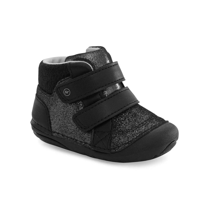 Stride Rite Soft Motion Martin Boot (Black Iridescent)