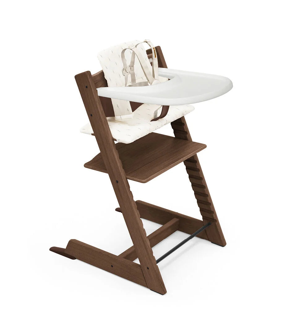 Stokke® Tripp Trapp® High Chair² Set (Oak Warm Brown/Wheat Cream