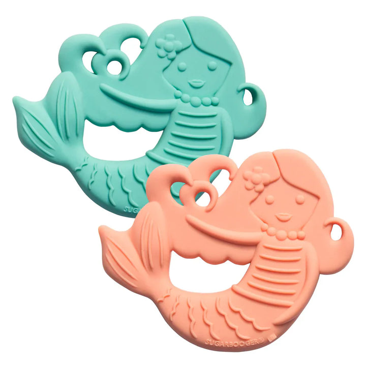 SugarBooger Silicone Teether (Mermaids)