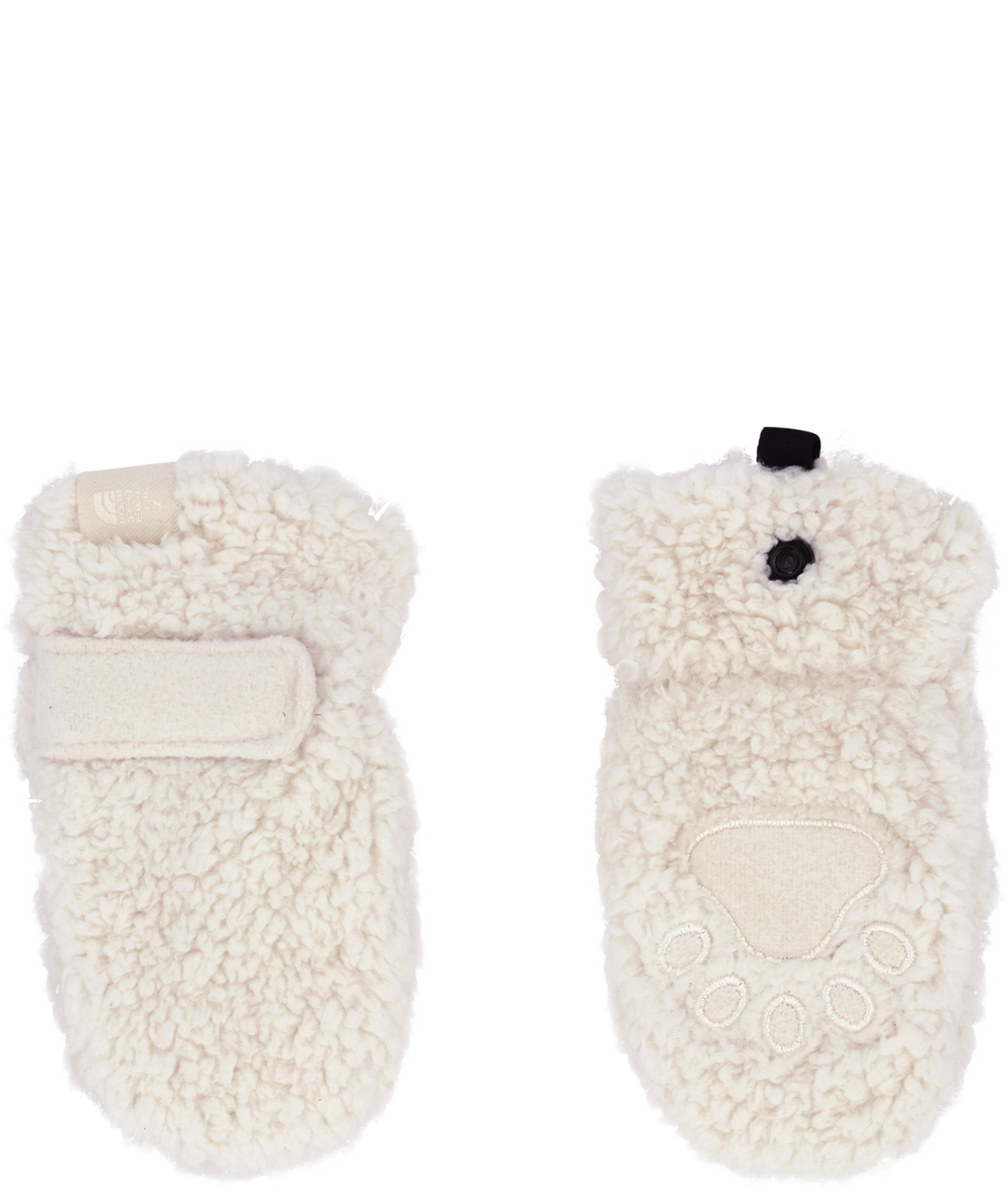 The North Face Baby Bear Mitts (White Dune)