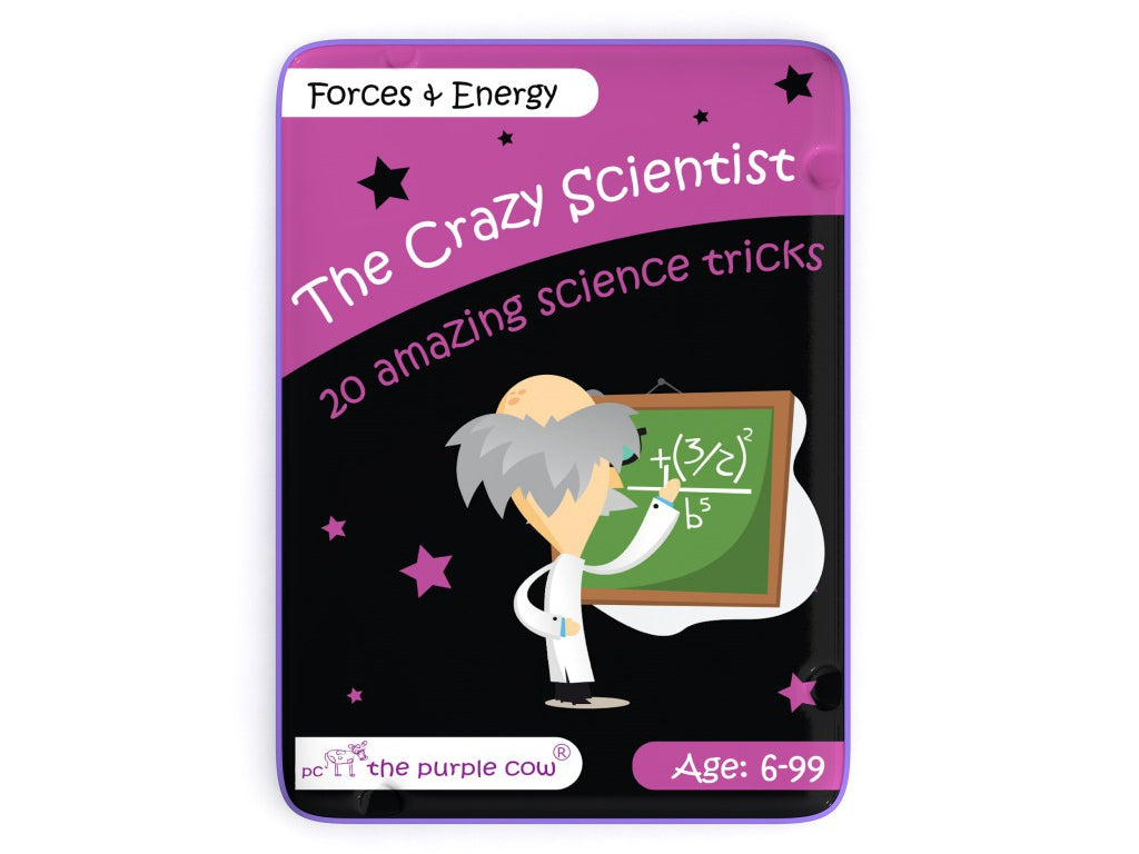 The Purple Cow The Crazy Scientist Activity Cards (Forces & Energy)