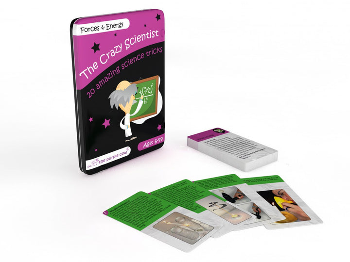 The Purple Cow The Crazy Scientist Activity Cards (Forces & Energy)