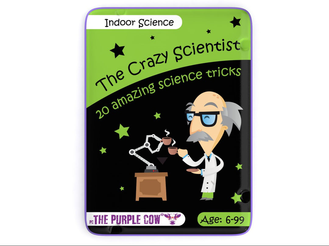 The Purple Cow The Crazy Scientist Activity Cards (Indoors Science)