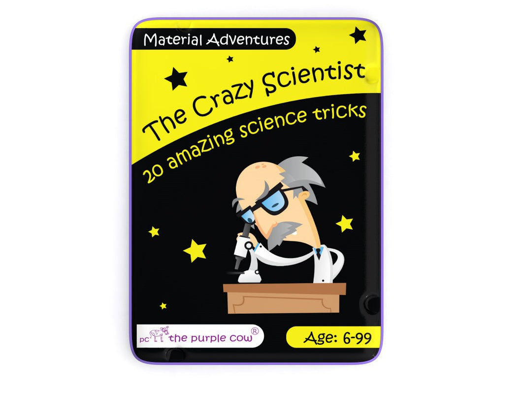 The Purple Cow The Crazy Scientist Activity Cards (Material Adventure)