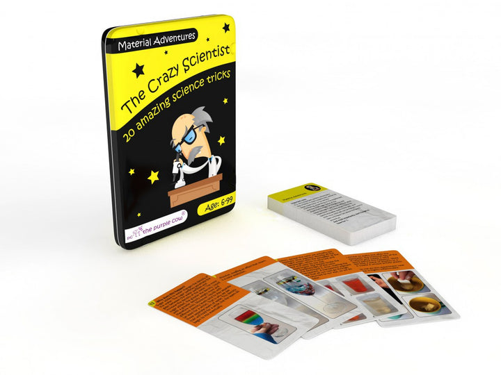The Purple Cow The Crazy Scientist Activity Cards (Material Adventure)