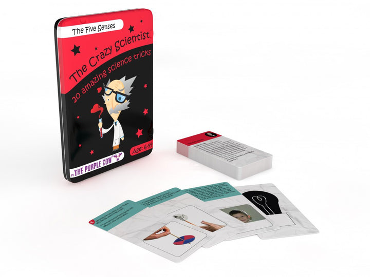 The Purple Cow The Crazy Scientist Activity Cards (The Five Senses)