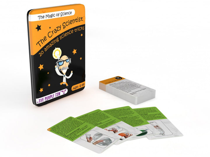 The Purple Cow The Crazy Scientist Activity Cards (The Magic of Science)