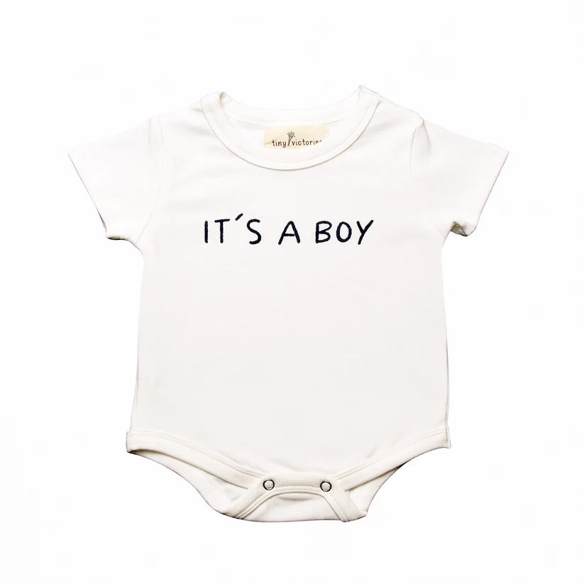 Tiny Victories Onesie (It's A Boy)